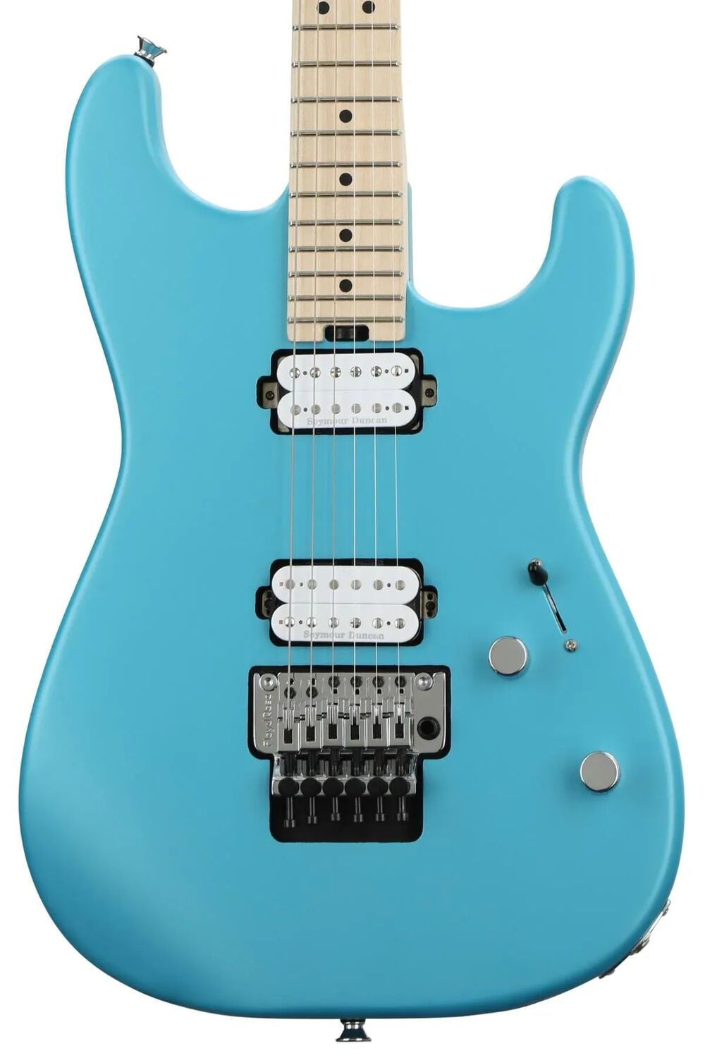

Charvel Pro-Mod San Dimas Style 1 HH FR — матовый синий мороз