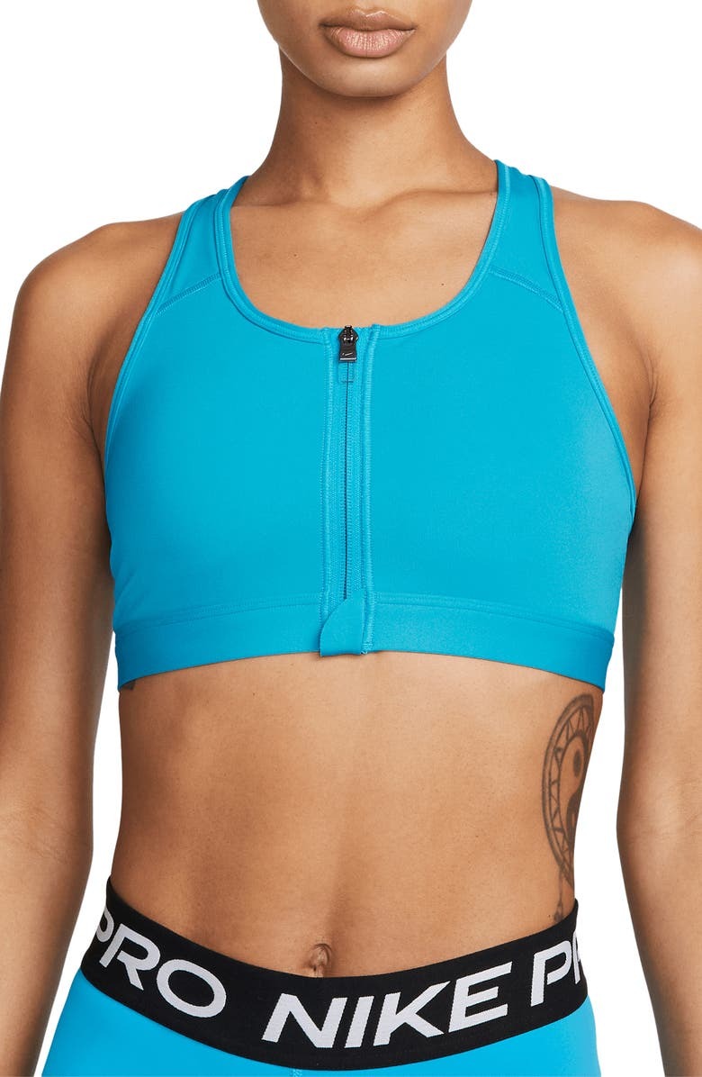

Спортивное бра Dri-FIT Swoosh со спиной-борцовкой NIKE