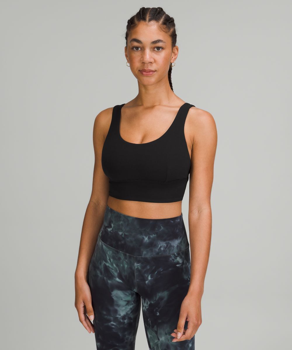 

Спортивный бюсгальтер Lululemon, черный