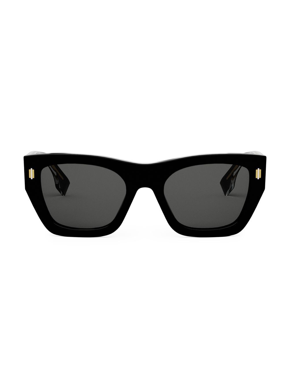 

Прямоугольные солнцезащитные очки Fendi Roma 53 мм Fendi, черный