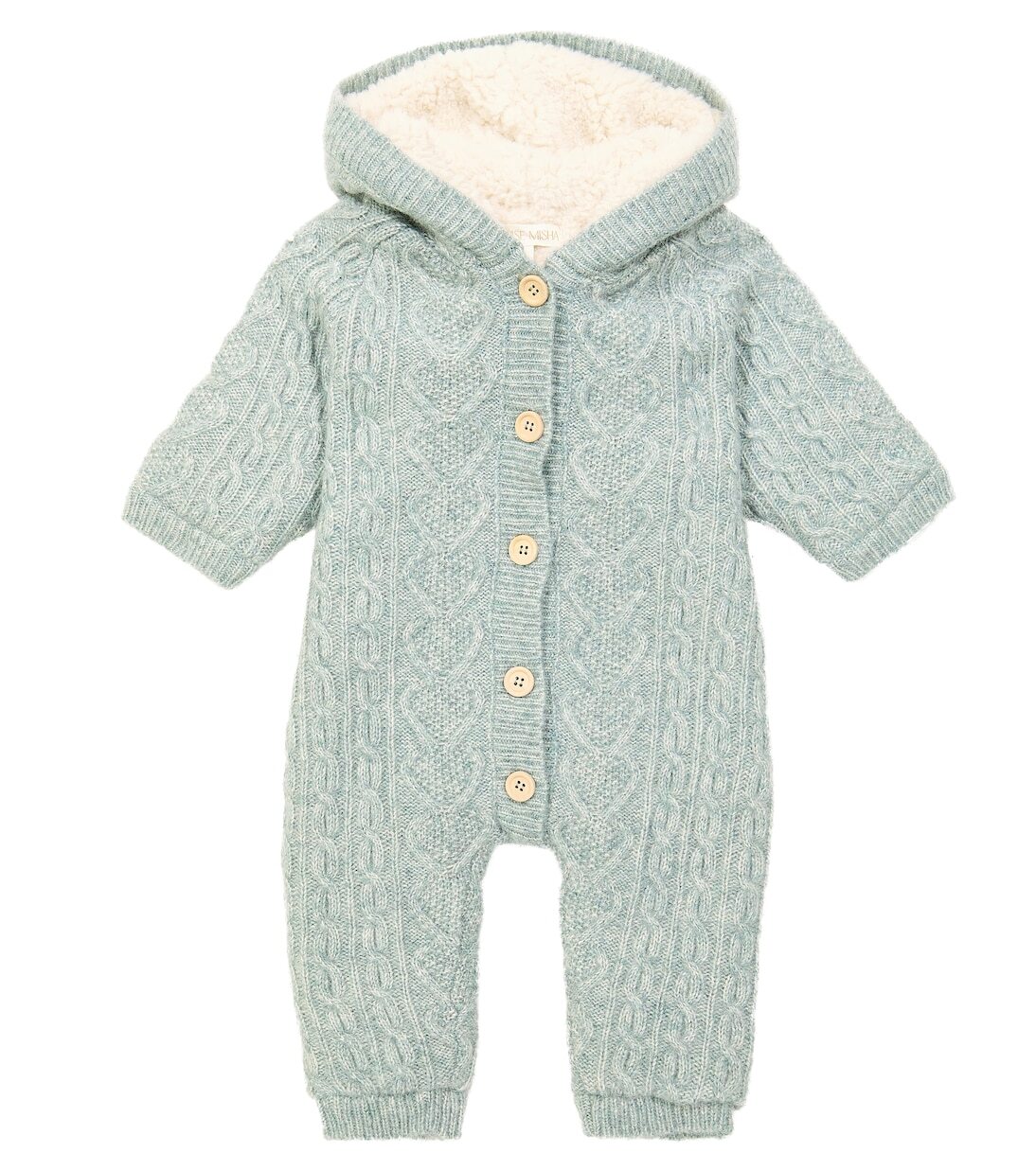 

Комбинезон baby david pilot из шерсти и хлопка Louise Misha, синий