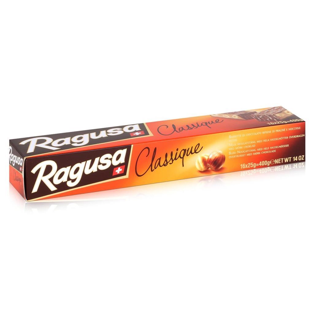 

Шоколад Ragusa Classique с цельным фундуком 400г