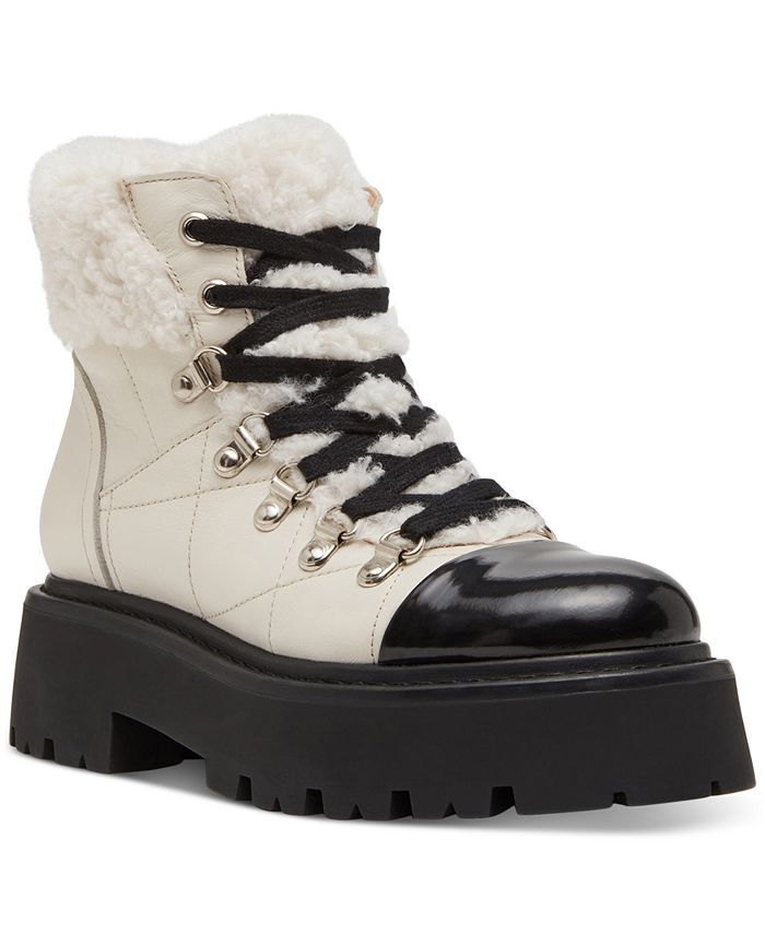 

Женские походные ботинки Reyen на шнуровке и подошве с выступами Steve Madden, коричневый