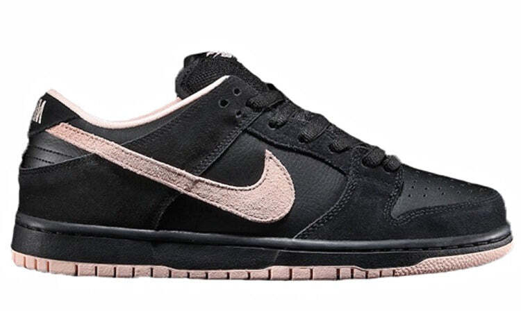 

Кроссовки Nike SB Dunk Low, черный / кораллово-черный