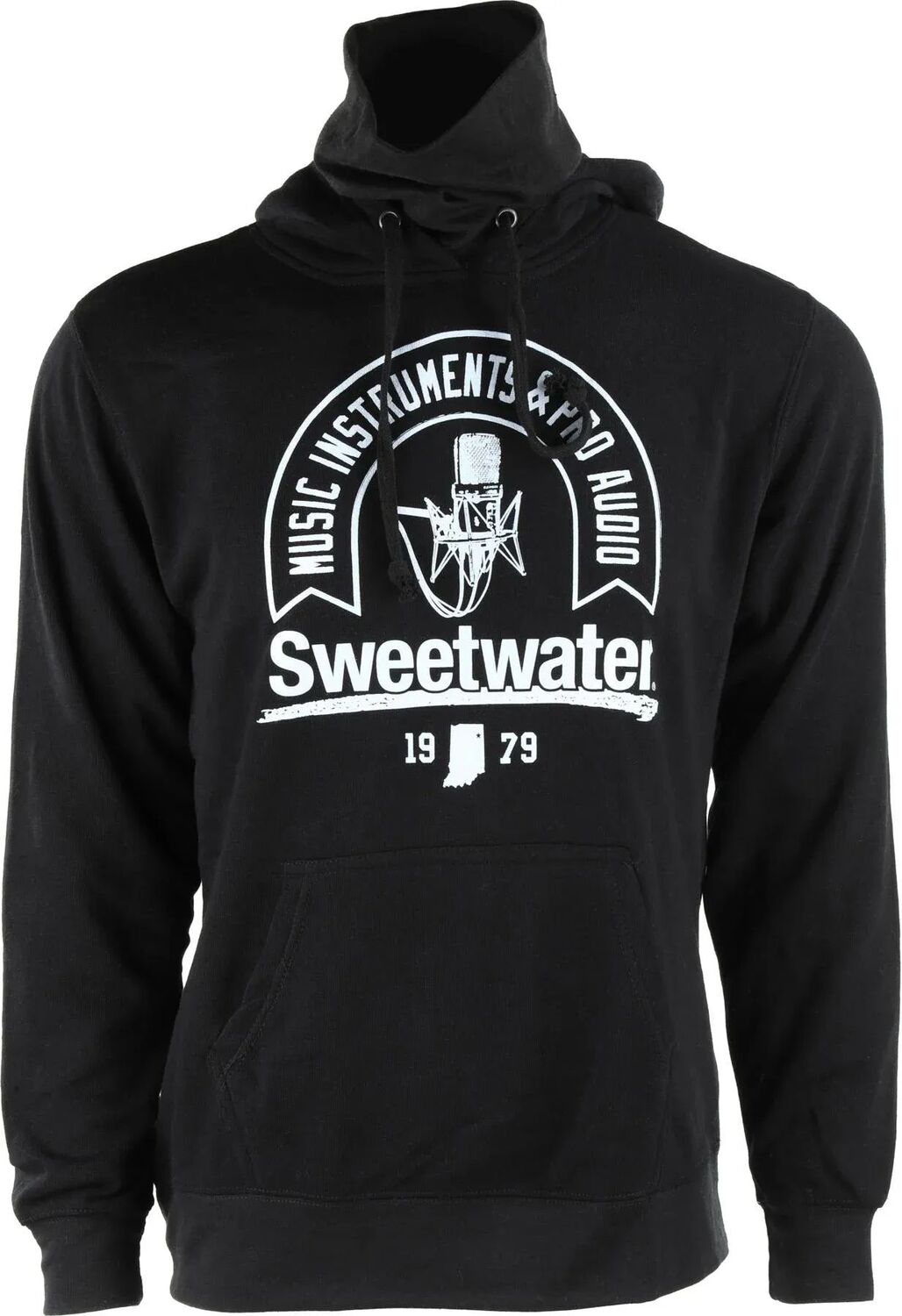 

Толстовка с рисунком Sweetwater «Condenser» и гетрами на шее — X-Large