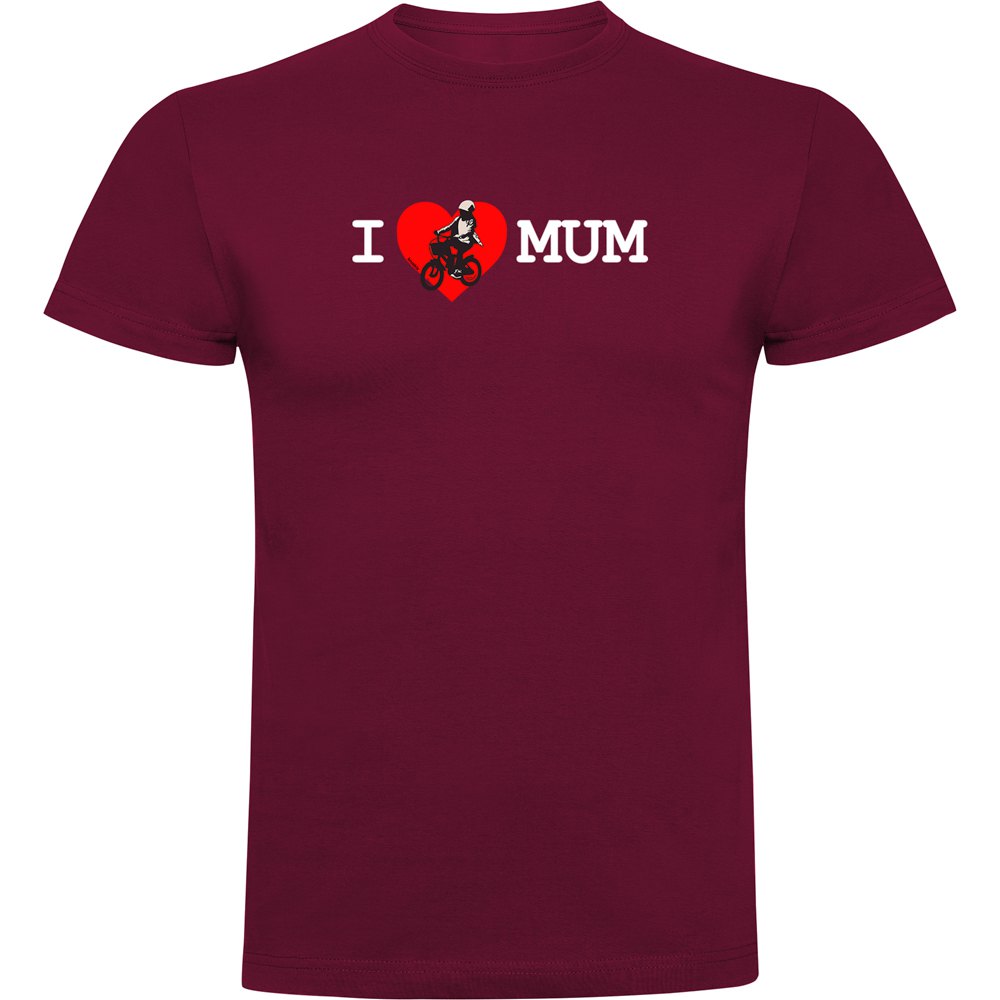 Футболка Kruskis I Love Mum, красный джемпер i love mum для будущей мамы 42 размер