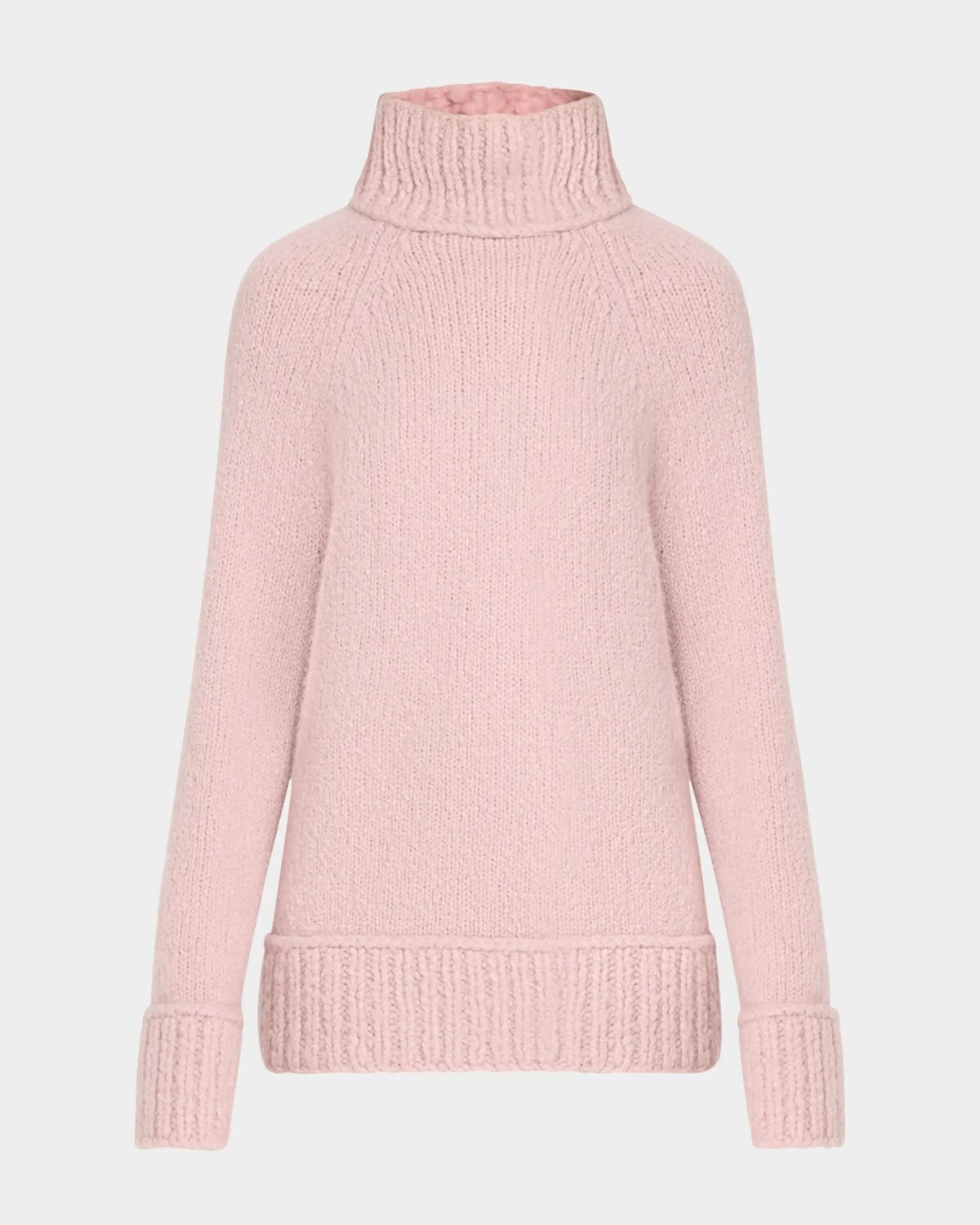 

Кашемировый свитер оверсайз с высоким воротником Michael Kors Collection, красный