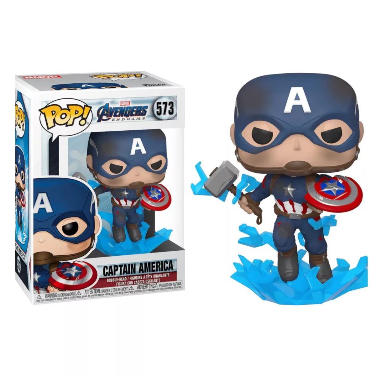 

Фанко Поп! Bobble-Head - Капитан Америка - Финал Мстителей № 573 Funko