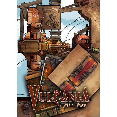 dungeons map pack Игровой коврик Vulcania Rpg: Map Pack