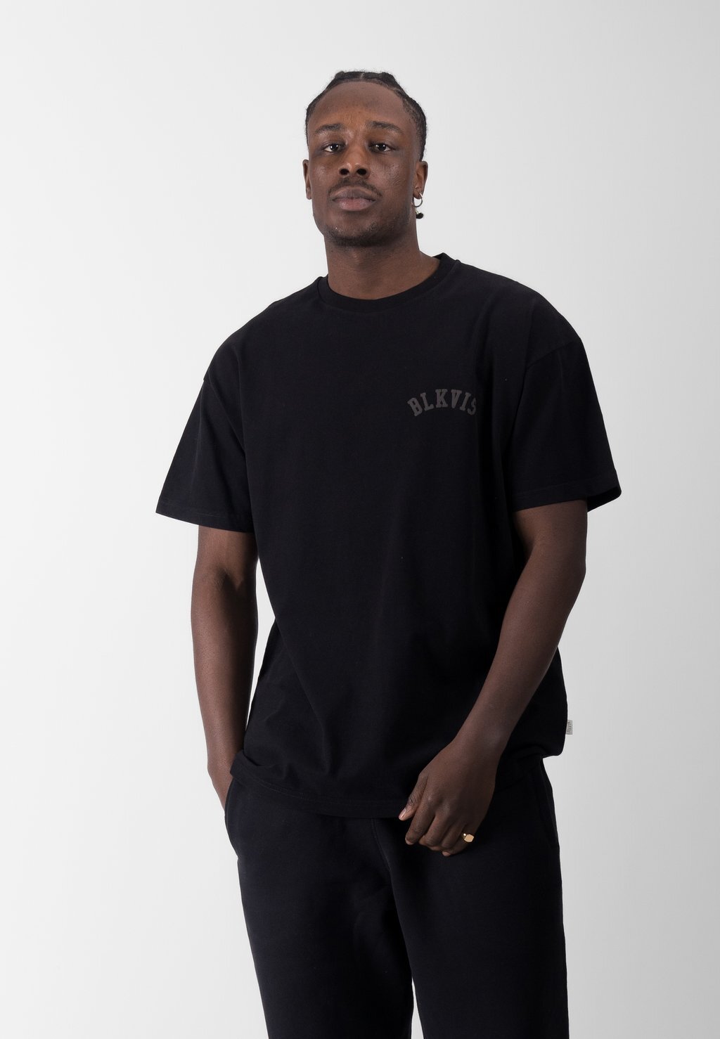 

Футболка с принтом ATELIÉR TEE Blkvis, цвет black