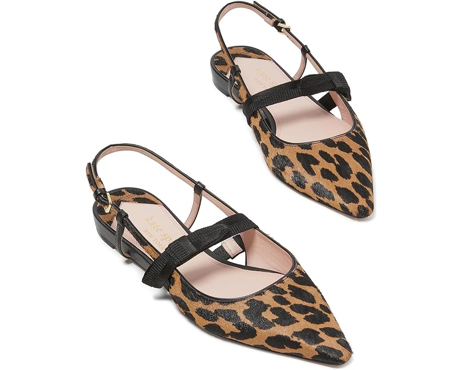 Балетки Kate Spade New York Maritza Flat, цвет Modern Leopard/Light Tobacco