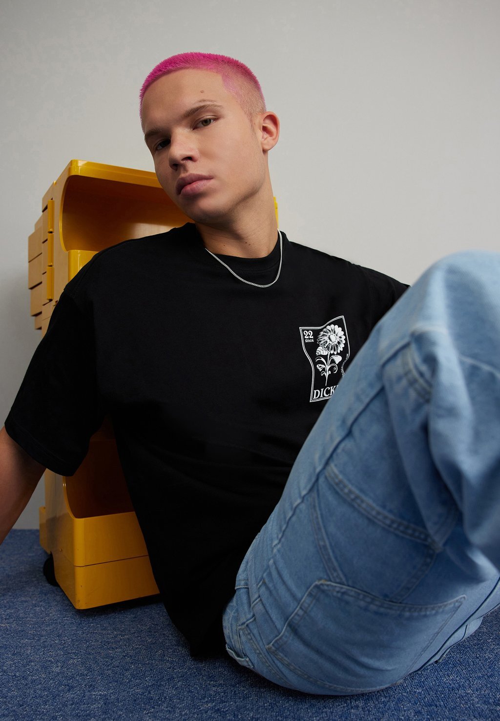 

Футболка с принтом Dickies, черный