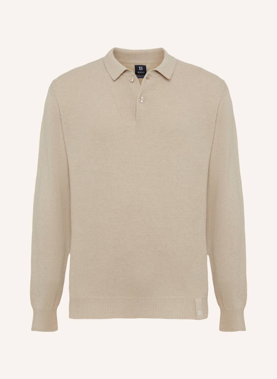 

Рубашка поло BOGGI MILANO Strick Regular Fit, коричневый