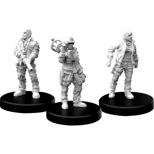 

Ролевая игра Monster Fight Club Cyberpunk Red RPG: Miniatures - Combat Zoners A