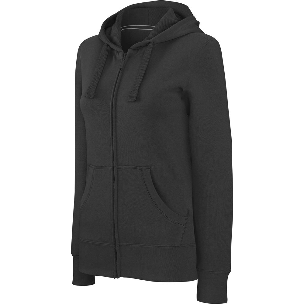 

Худи Kariban Zip-Up, черный