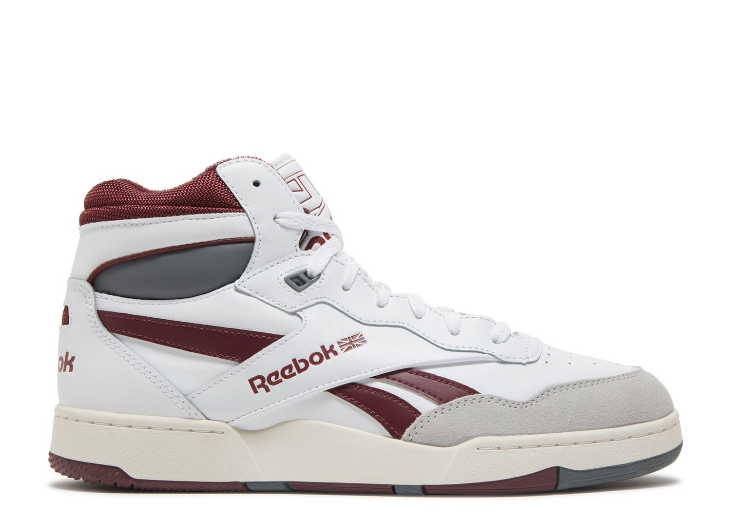 

Кроссовки Reebok Bb4000 2 Mid 'White Classic Maroon', белый