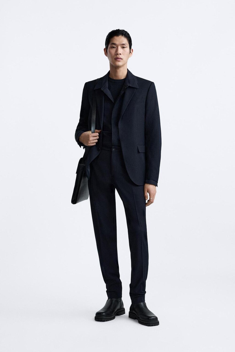 

Комфортные брюки ZARA, голубоватый