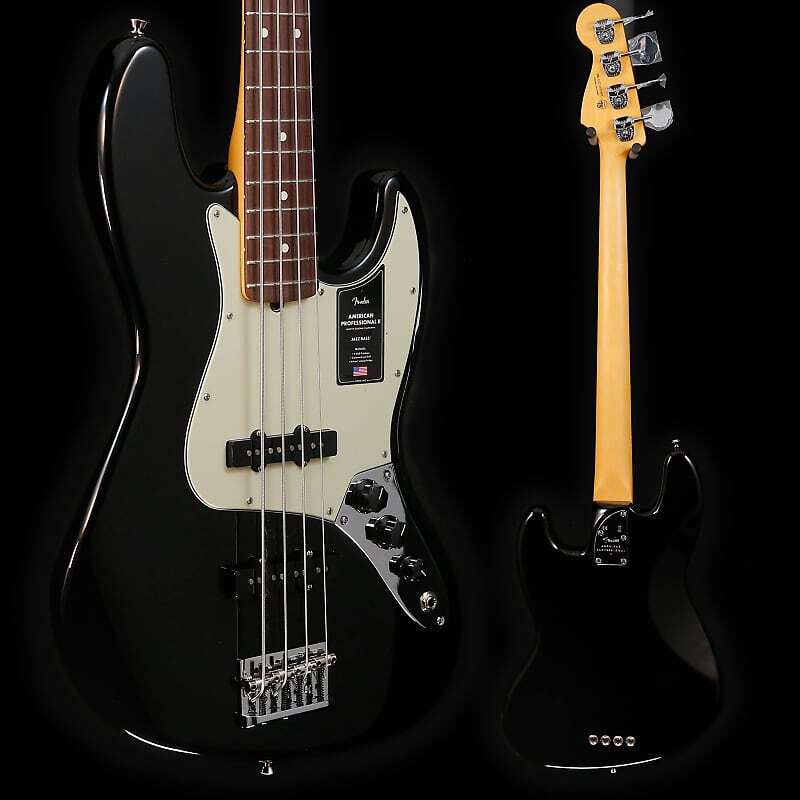 

Басс гитара Fender American Professional II Jazz Bass, Rosewood Fb, Black