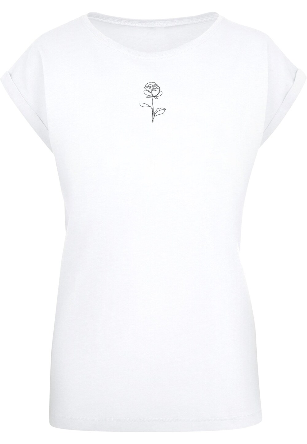 Рубашка Merchcode Spring - Rose, белый