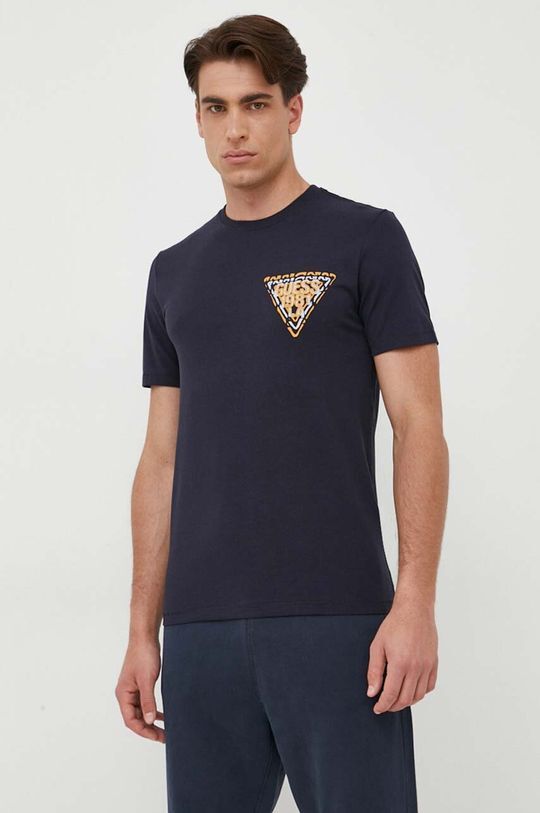 

Футболка Guess, темно-синий