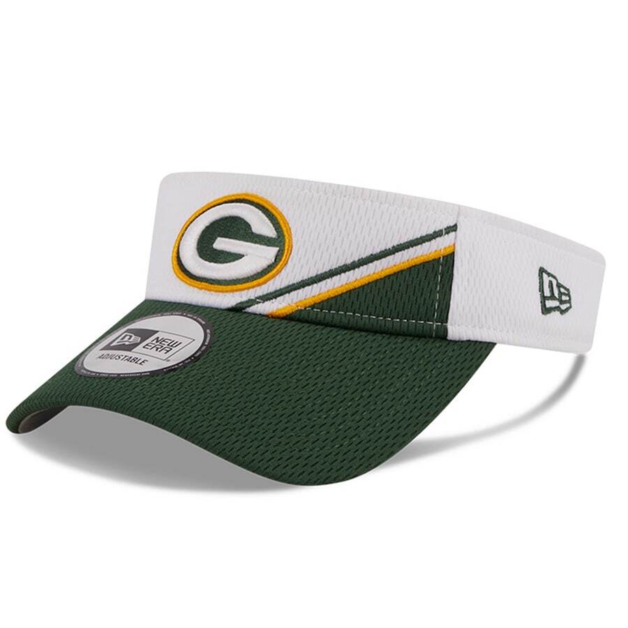 

Козырек New Era Green Bay Packers, белый