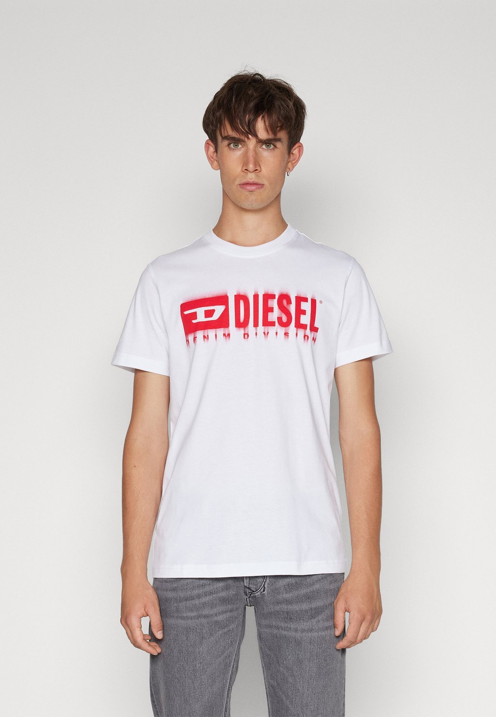 

Футболка с принтом DIEGOR UNISEX Diesel, белый