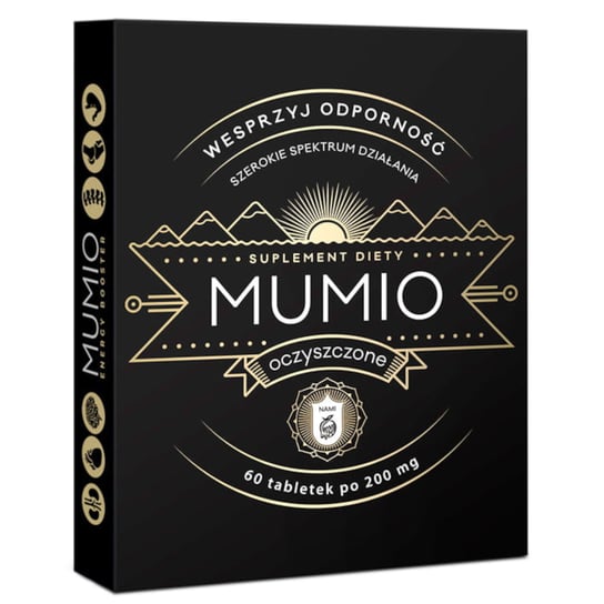 Nami, Мумио очищенное Мумие 200 мг, 60 таблеток