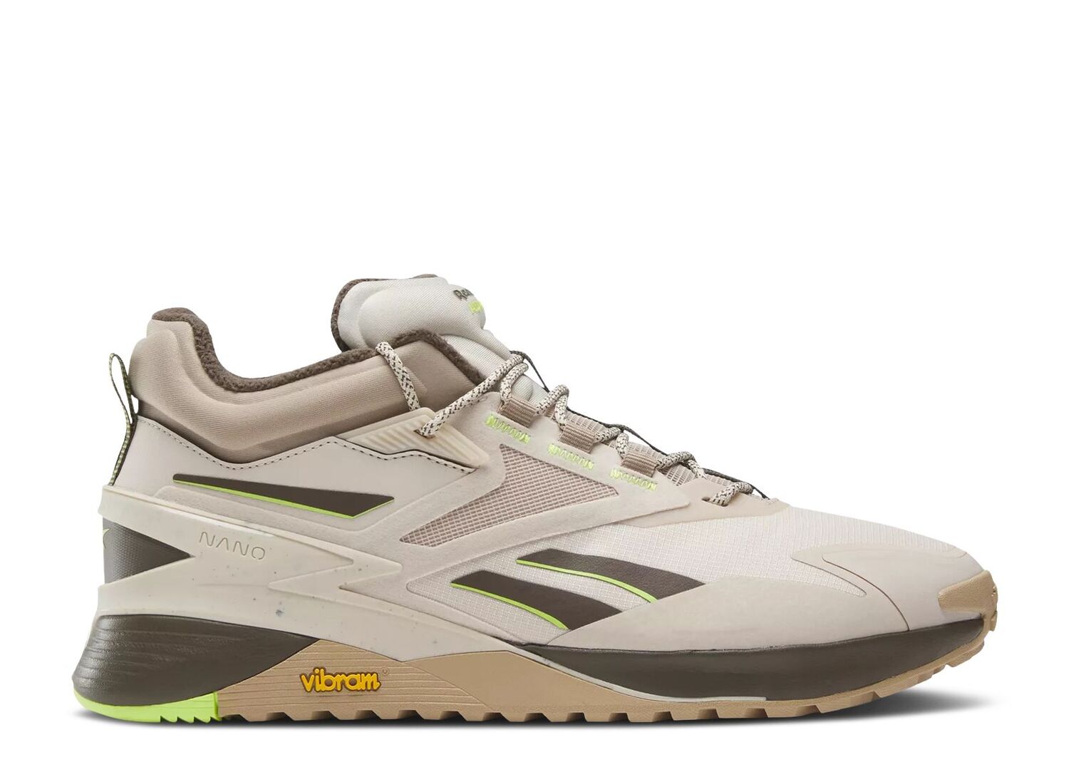 

Кроссовки Reebok Nano X3 Adventure Winter 'Stucco Boulder Beige', кремовый, Бежевый;серый