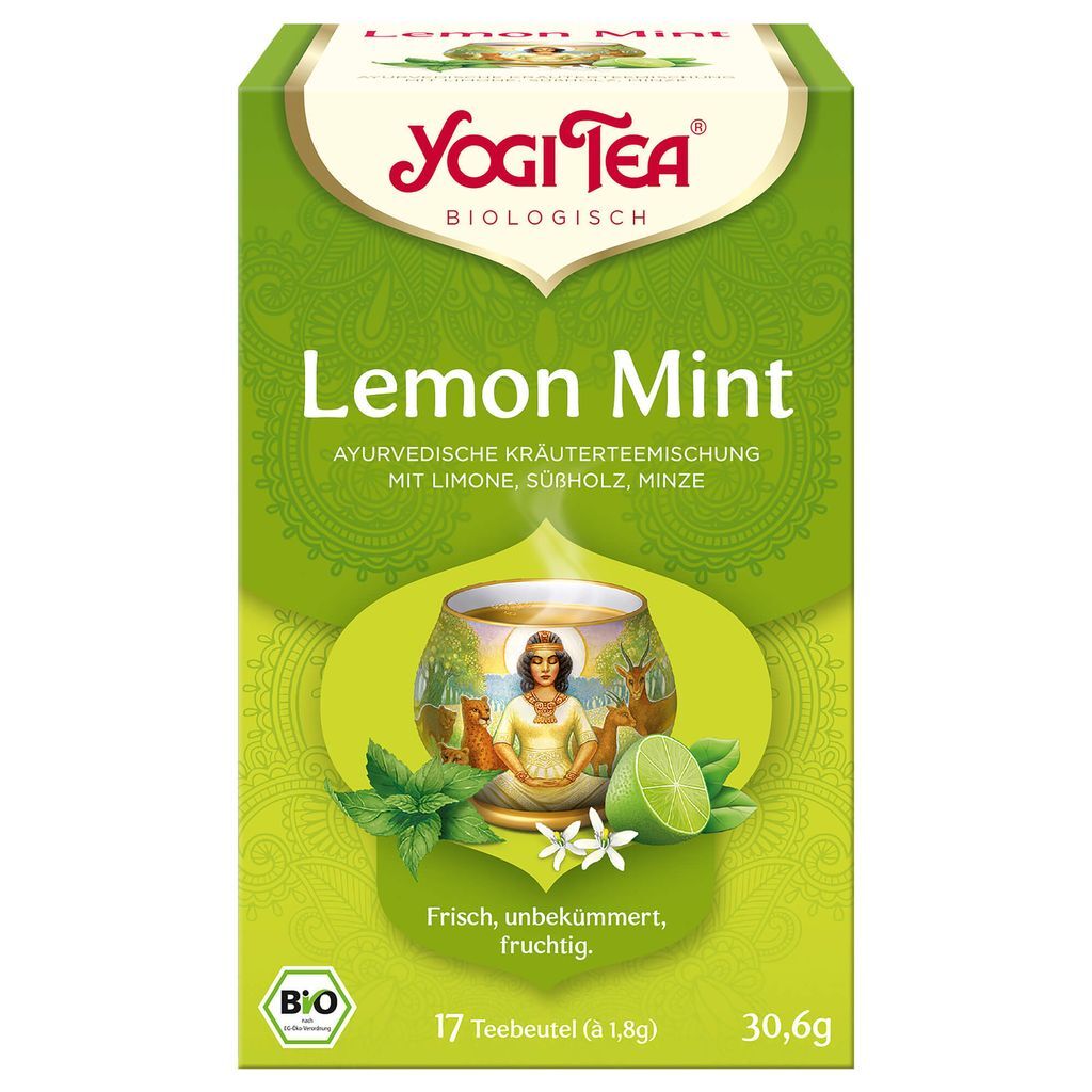 

Yogi Tea Чай с лимоном и мятой 30,6 г 17 чайных пакетиков