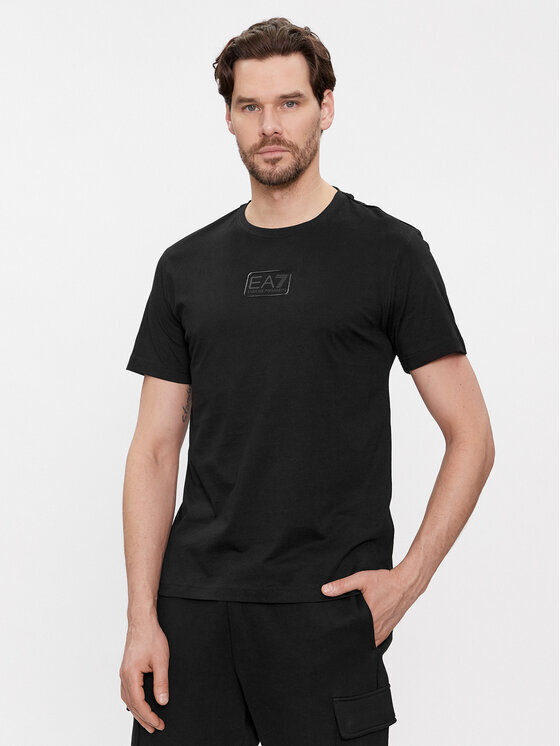 

Футболка стандартного кроя Ea7 Emporio Armani, черный