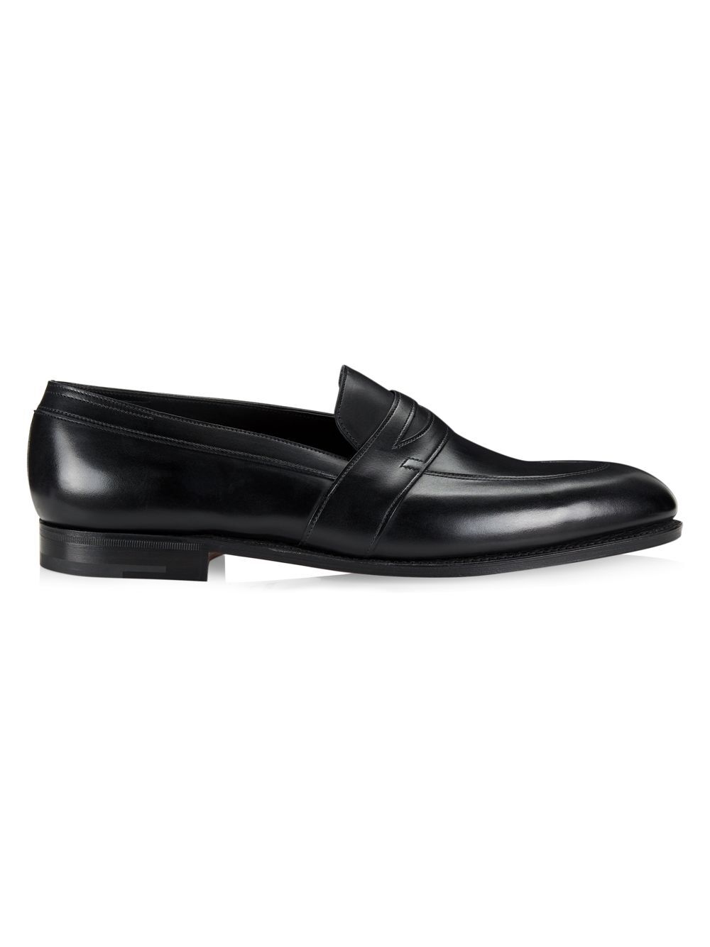 

Кожаные лоферы Adley John Lobb, черный