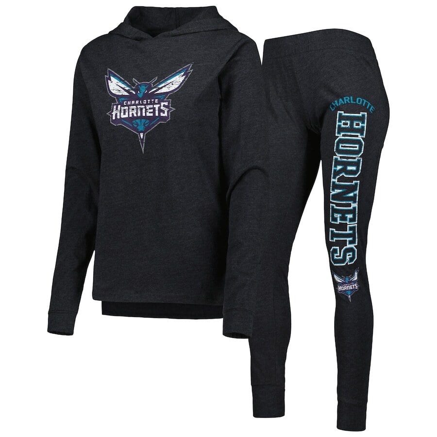 

Пижамный комплект Concepts Sport Charlotte Hornets, черный