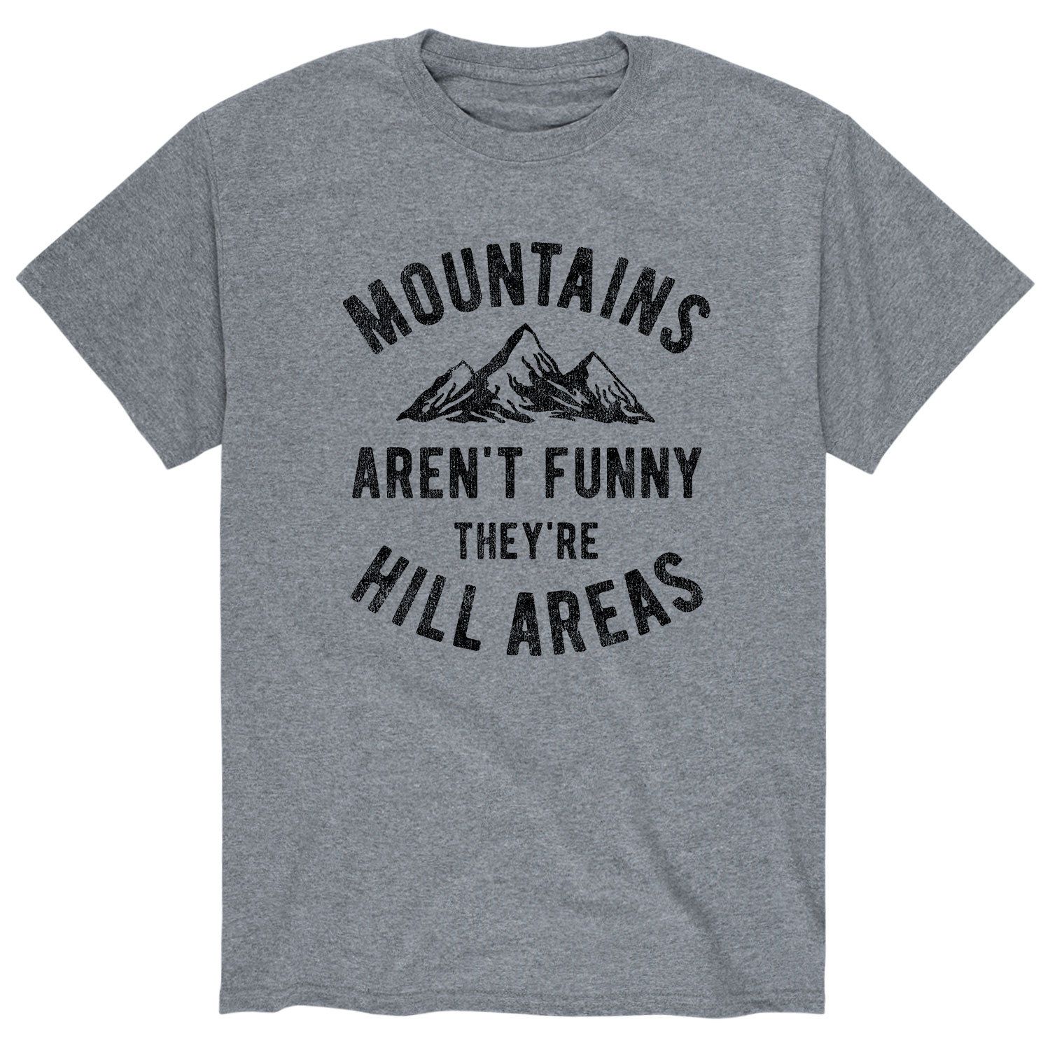 Мужская футболка «Горы — это не смешно» Licensed Character
