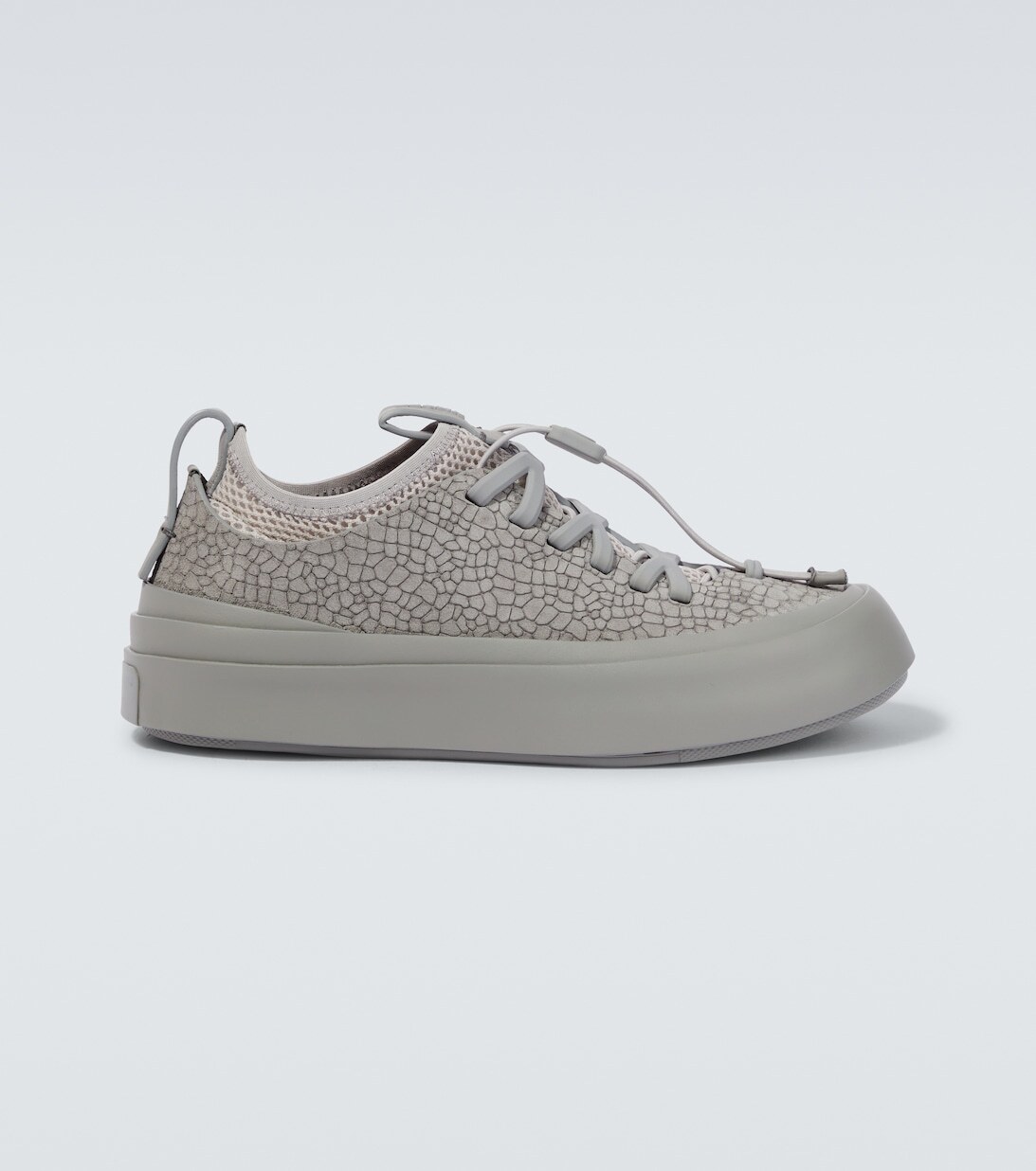 

Кроссовки Mélange Triple Stitch Zegna, серый