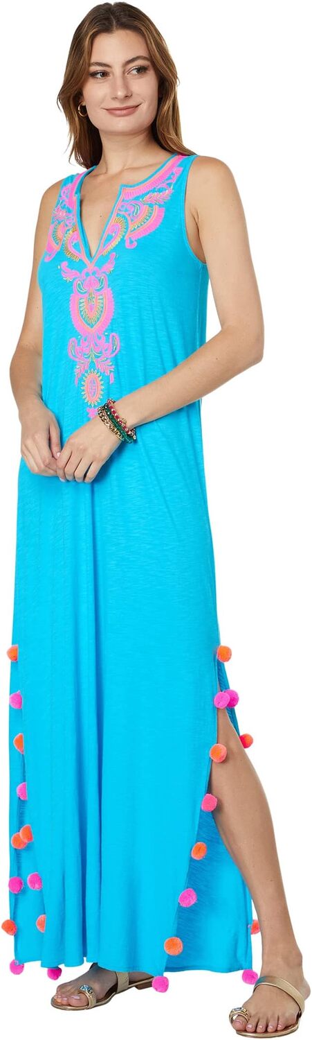 

Накидка Nolia Cover-Up Lilly Pulitzer, цвет Turquoise Oasis