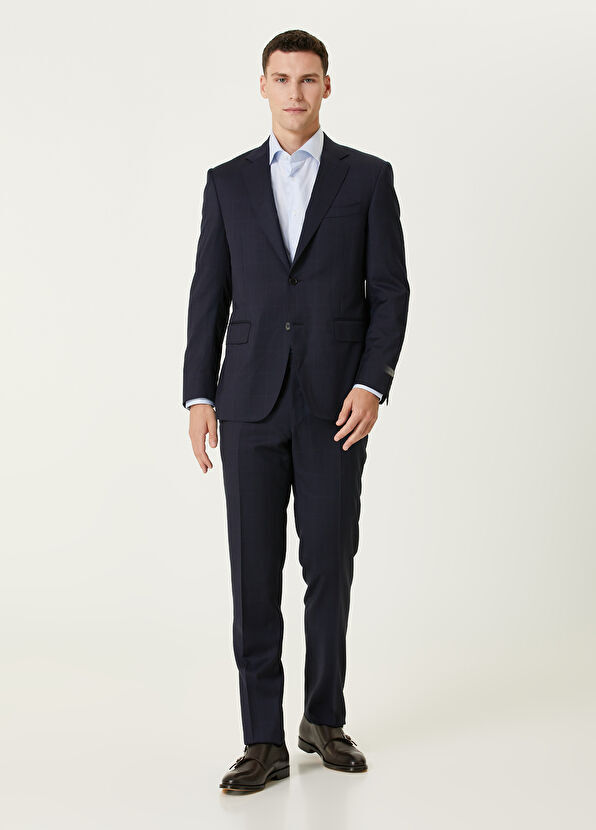 

Шерстяной костюм Canali, синий