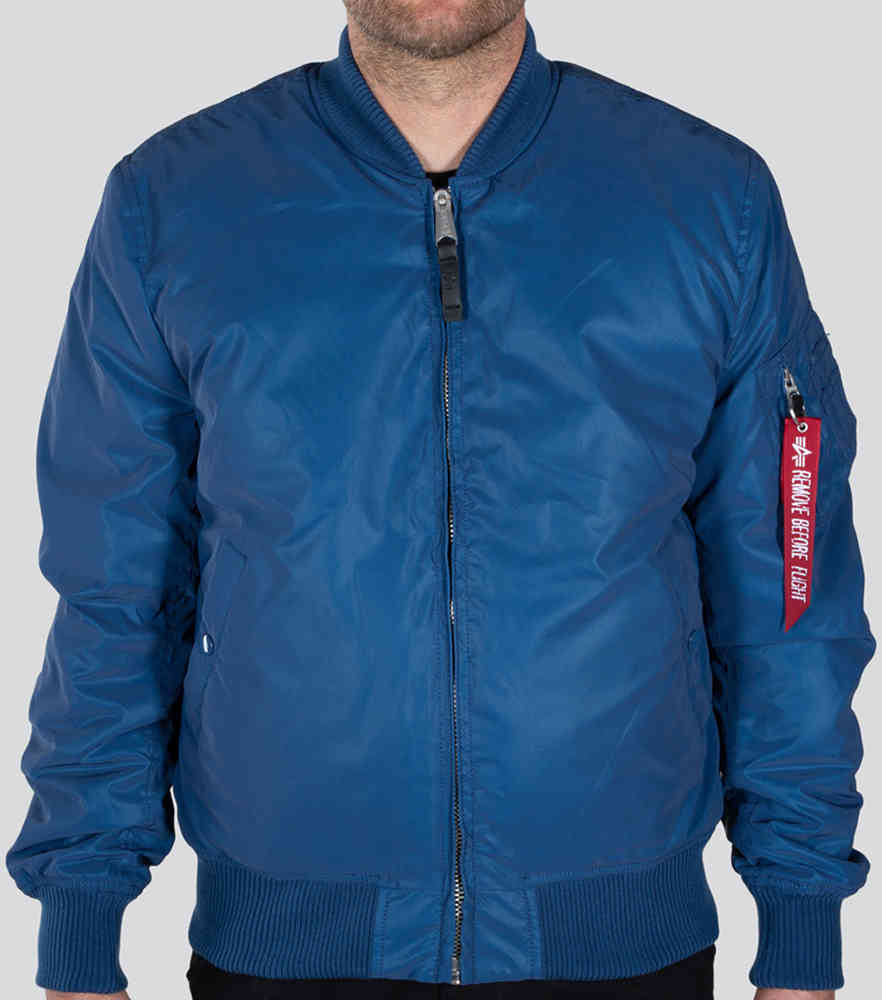 MA-1 VF 59 Светоотражающая куртка Alpha Industries, синий цена и фото