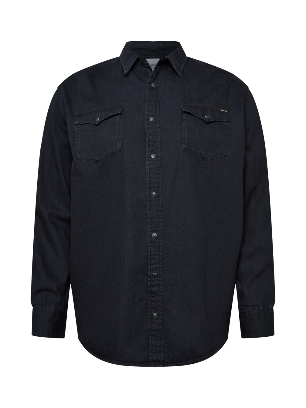 

Рубашка на пуговицах стандартного кроя Jack & Jones Plus Sheridan, черный