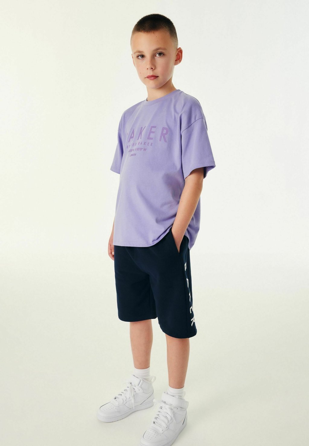 

Футболка с принтом REGULAR FIT Baker by Ted Baker, цвет purple