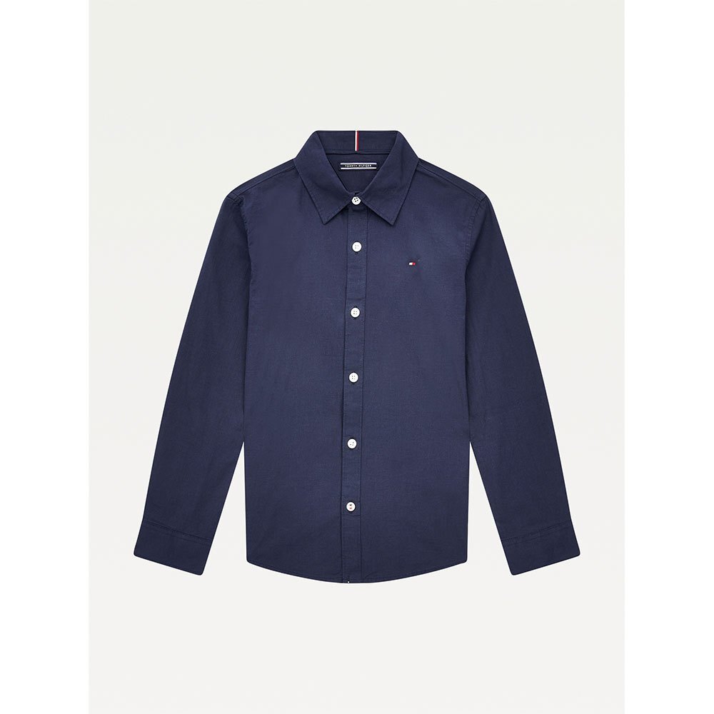

Рубашка с длинным рукавом Tommy Hilfiger Solid, синий
