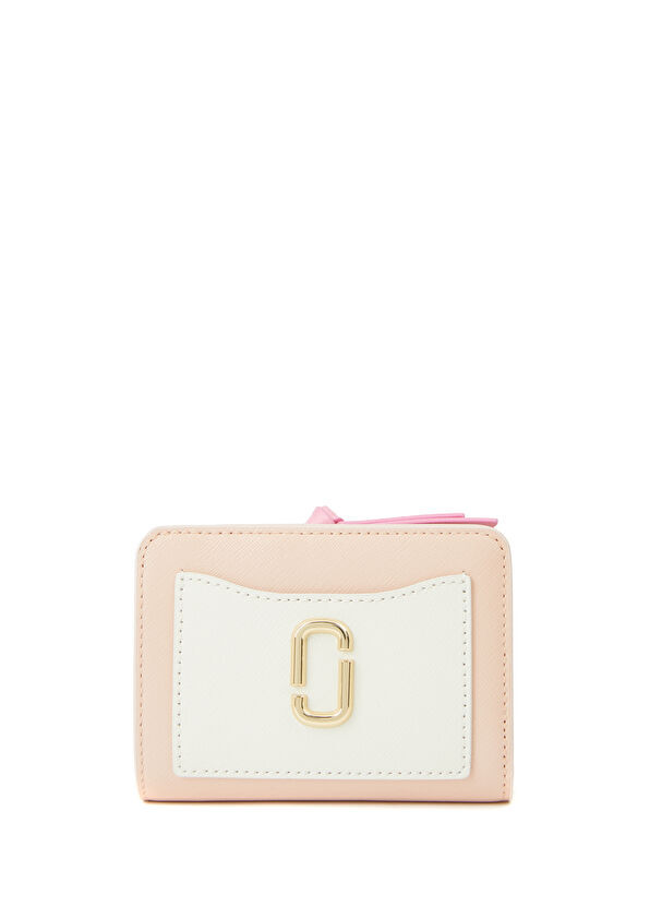 

Женский кожаный мини-кошелек Snapshot Marc Jacobs, розовый