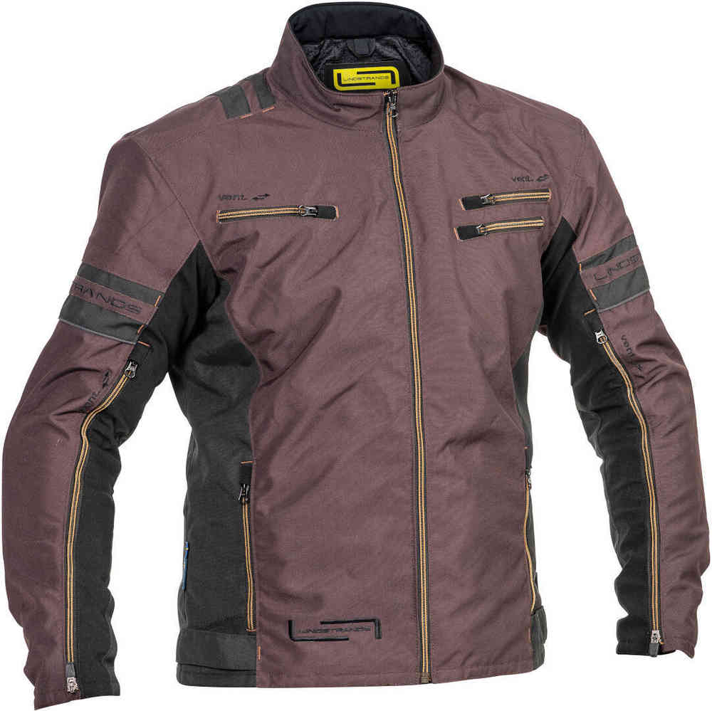 Водонепроницаемая мотоциклетная текстильная куртка Lysvik Lindstrands, коричневый цена и фото