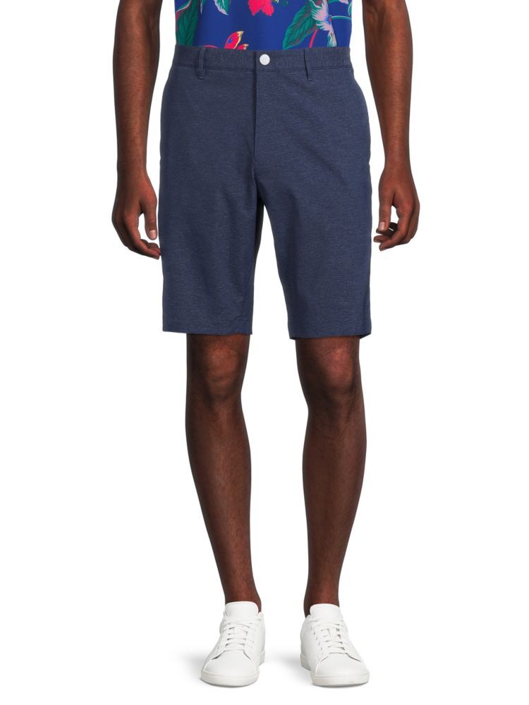 

Легкие фактурные шорты Bonobos, цвет Heather Navy