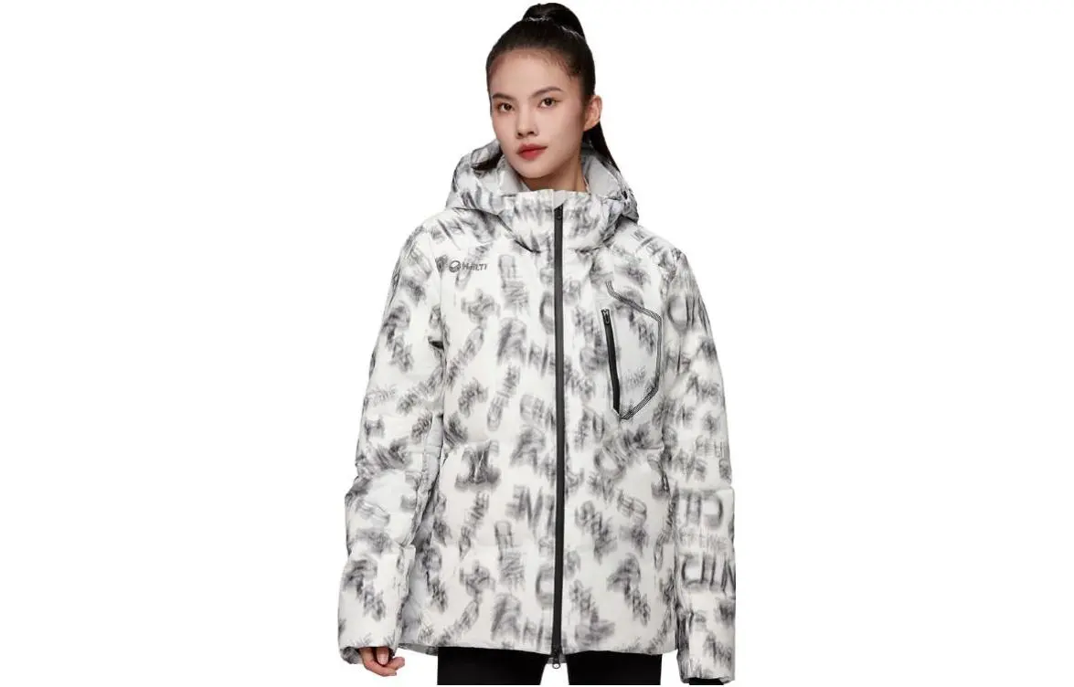 

Пуховик унисекс Halti, цвет Logo print color