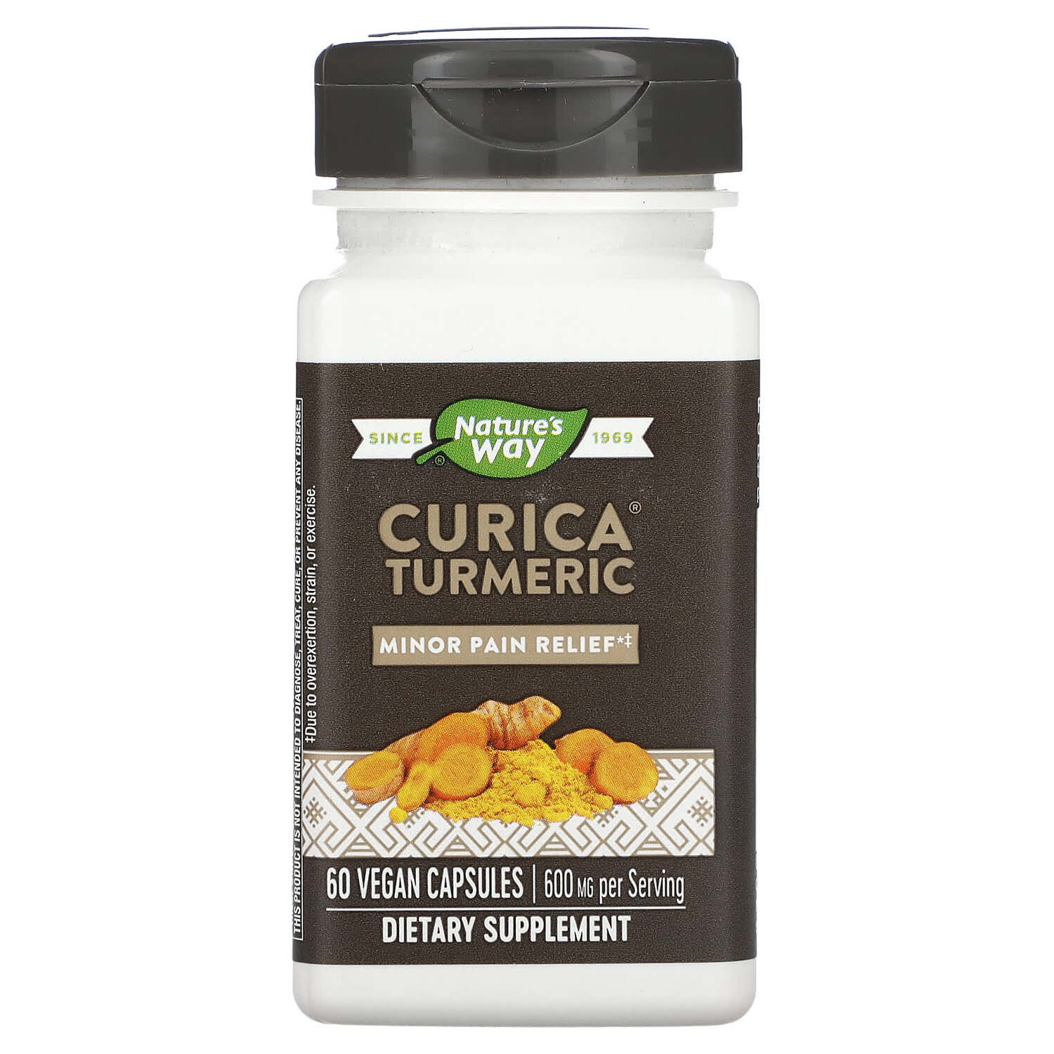 

Curica куркума, 300 мг, 60 веганских капсул, Nature's Way