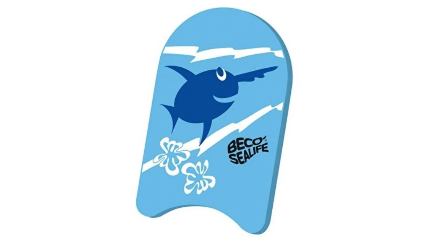 Beco Доска для плавания Sealife, синяя набор тонущих палочек для бассейна beco sealife