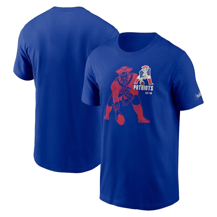 

Футболка с коротким рукавом Nike New England Patriots, роял