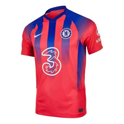 

Футболка chelsea fc 20 21 3-я футбольная майка Nike, красный