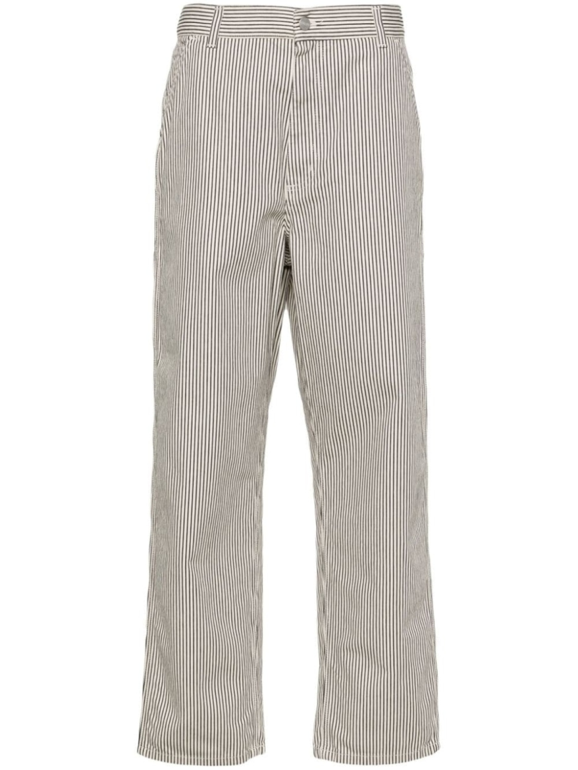 

Carhartt WIP брюки Haywood в полоску, черный