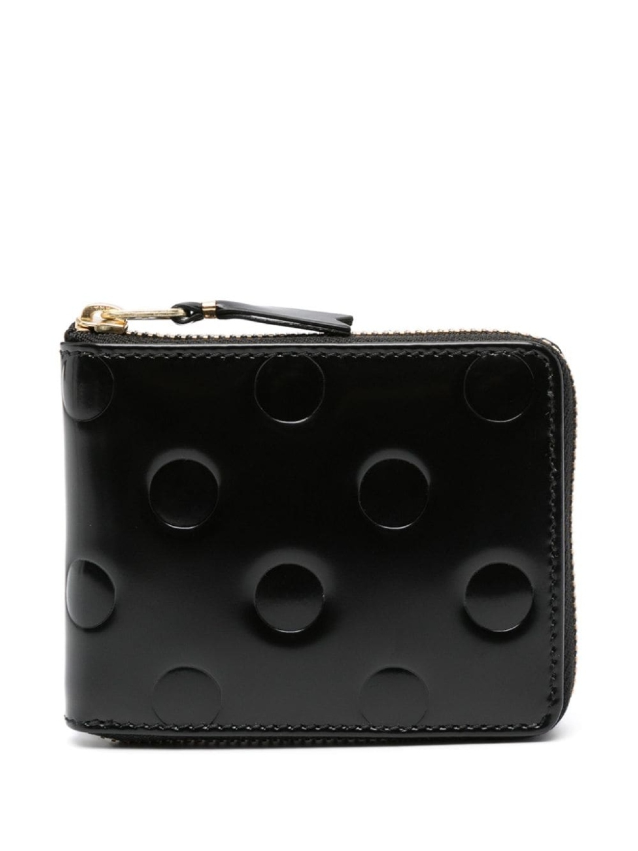 

Comme Des Garçons Wallet кошелек с тиснением, черный